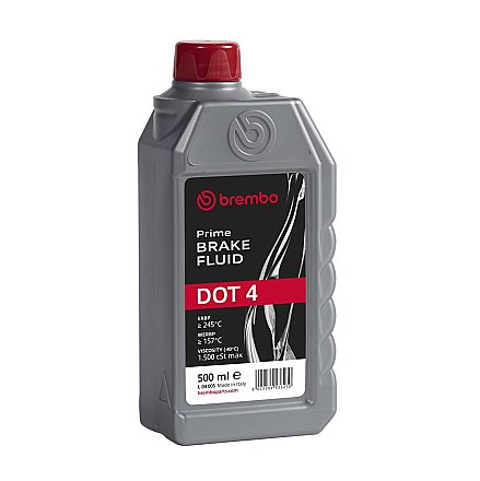 Brembo DOT 4 Prime Brake Fluid 500ml