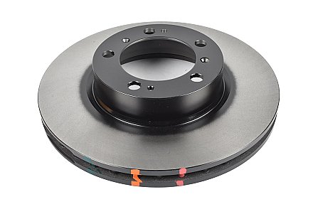 DBA 4000 series Plain Brake Disc 318mm x 28mm Kangaroo Paw DBA42394 - Front