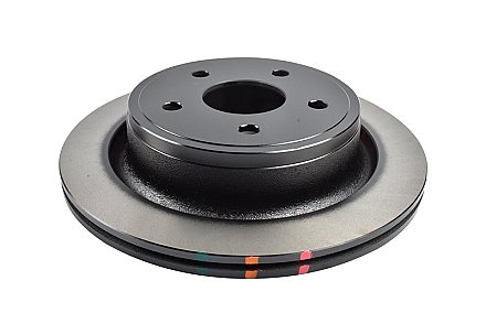 DBA 4000 series Plain Brake Disc 352mm x 22mm Vented DBA42443 - Rear