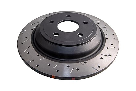 DBA 4000 series XS Brake Disc 302mm x 11mm Solid DBA42969BLKXS - Rear