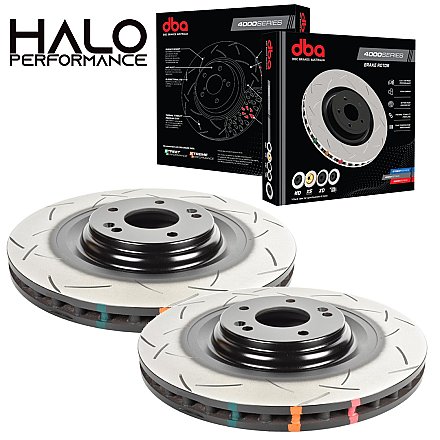Hyundai I30N Facelift Kona N Front DBA Grooved Brake Discs