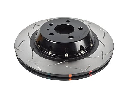 Tesla Model 3 Performance Front DBA 2-Piece High Carbon Grooved Brake Discs