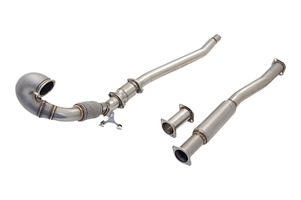 VW Golf R & Audi S3 Xforce High Flow Sport Cat Downpipe
