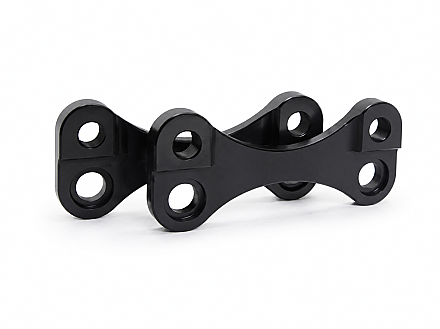 Rear 356x22mm Disc Upgrade Brackets for VW Golf R Audi S3 RS3