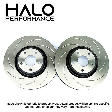 Honda Civic Type R Front Brake Discs Performance Grooved EP3
