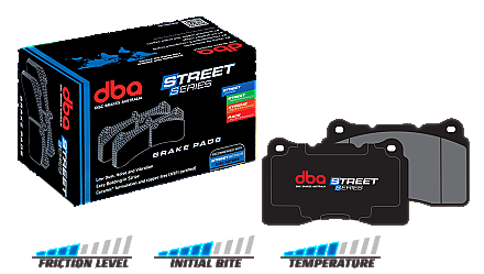 Rear DBA Street Series Ceramic Pads DB2064SS