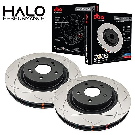 to fit Nissan Skyline 2.6 GTR R33 R34 Front Brake Discs DBA High Carbon Upgrade