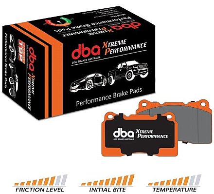 Toyota Yaris GR Rear DBA Xtreme Brake Pads