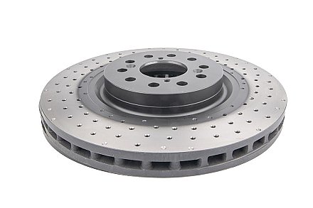 Front DBA 4000 Series - XD Brake Discs to fit Honda Civic Type R FK8 FK2