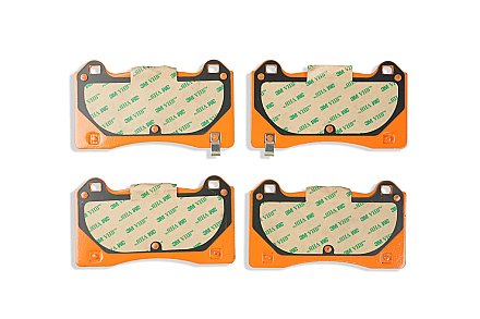 Front DBA Xtreme Brake Pads to fit Focus RS MK3