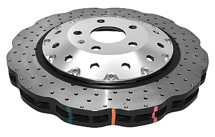Audi RS3 Hatchback Front 2-Piece DBA Drilled Discs
