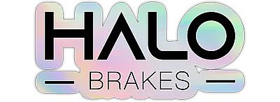 Halo Brakes Holographic Small Sticker