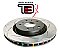 DBA 4000 series T3 Brake Disc 350mm x 20mm Kangaroo Paw DBA42341S - Rear