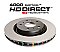 Front DBA Brake Discs 4000 Series Plain to fit Hyundai