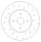 Front Brake Discs 280 mm to fit Renault Clio MK2 (BB_, CB_)