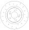 Front Brake Discs 300 mm to fit Honda S2000 (AP)