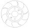 PEUGEOT 206 2.0 16v GTI (180) Front Dimpled and Grooved Brake Discs