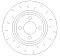 Front Brake Discs 276 mm to fit Mini Mini (R50, R53)