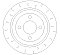 Rear Brake Discs 259 mm to fit Mini Mini (R50, R53)