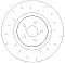 Front Brake Discs 326 mm to fit Subaru Impreza Saloon (GD)