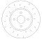 Front Brake Discs 300 mm to fit Ford Focus MK1 (DAW, DBW)