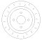 Rear Brake Discs 280 mm to fit Ford Focus MK1 (DAW, DBW)