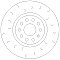 Front Brake Discs 312 mm to fit Audi A1 (8X1, 8XK) Cupra / Seat / Skoda / VW and others