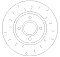 Front Brake Discs 278 mm to fit Ford Fiesta MK5 (JH_, JD_)
