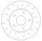 Front Brake Discs 262 mm to fit Honda Civic MK7 Hatchback (EU, EP, EV)