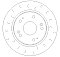Rear Brake Discs 260 mm to fit Honda Civic MK9 Saloon (FB)