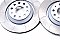 Rear Dimpled Grooved Brake Discs BD1471B