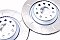 Rear Dimpled Grooved Brake Discs BD1471B