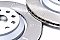 Rear Dimpled Grooved Brake Discs BD1471B