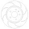 Rear Grooved Brake Discs BD1519G