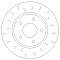 Front Brake Discs 276 mm to fit Mitsubishi Lancer Viii (CY_A, CZ_A)