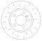 Front Brake Discs 294 mm to fit Mini Mini Countryman (R60)