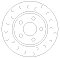 Front Brake Discs 280 mm to fit BMW 2 Series Series Active Tourer (F45) Mini and others