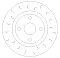 Rear Brake Discs 255 mm to fit Mazda Mx-5 Iv (ND__)