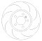 Front Grooved Brake Discs to fit BMW M140i 3.0 Turbo (340)