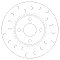 Front Brake Discs 283 mm to fit Ford Sierra Ii (GBG, GB4) Panther and others