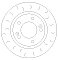 Hyundai I20N Rear C-Hook Brake Discs