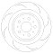 Tesla Model 3 2017- Rear Performance Grooved Brake Discs