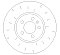 Front Brake Discs 288 mm to fit Audi A1 (8X1, 8XK) Seat / Skoda / VW and others