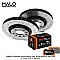 Front Performance Brake Discs and Pads to fit BMW M135 M140