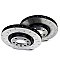 Front Brake Discs 302 mm to fit Cadillac Bls Vauxhall / Saab / Vauxhall and others