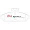 DBA Street Performance Brake Pads 113.6mm x 55.2mm DB1086SP - Rear