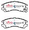 DBA Street Series Ceramic Brake Pads 114.8mm x 47.5mm DB1117SS - Front