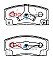 DBA Street Series Ceramic Brake Pads 102.8mm x 47.2mm DB1125SS - Front