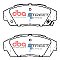 DBA Street Series Ceramic Brake Pads 129mm x 53.1mm DB1133SS - Front
