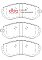 DBA Brake Kit - 4000 Series T3 Slotted & Xtreme Performance Brake Pads (2x DBA4622S + DB1148XP) DBA4622S-1148XP